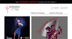 Desktop Screenshot of boutique-gustango.com